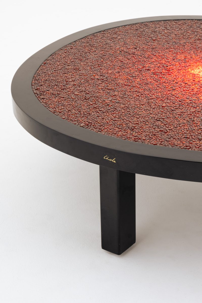 Illuminated coffee table