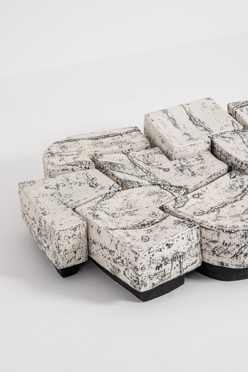 "Aztèque" coffee table