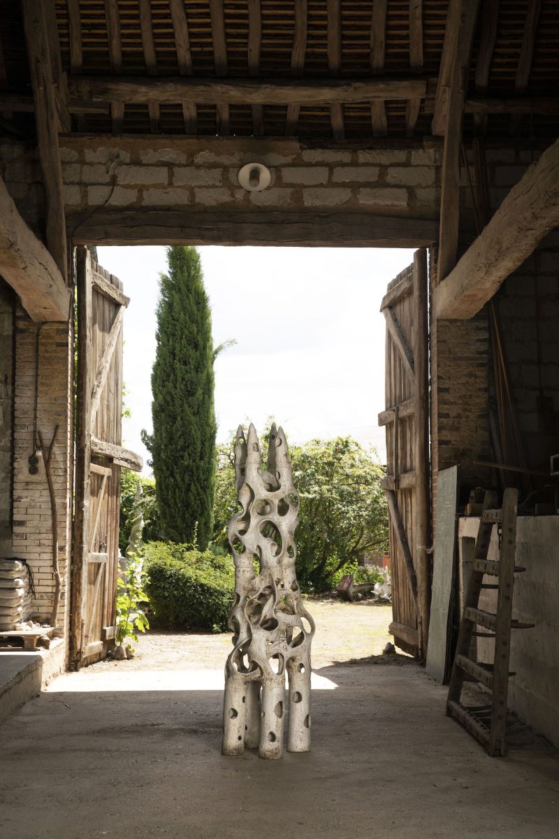 "Château Blanc" sculpture