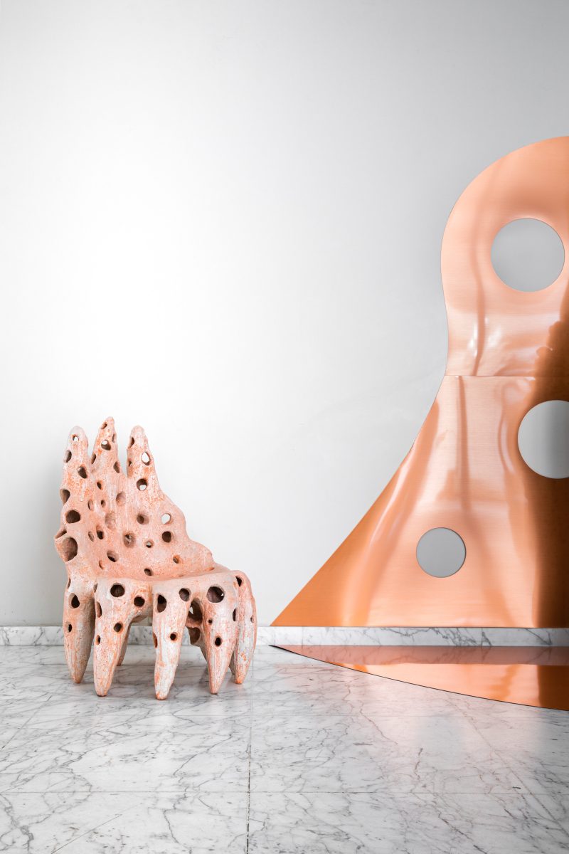 "Crustacé" chair