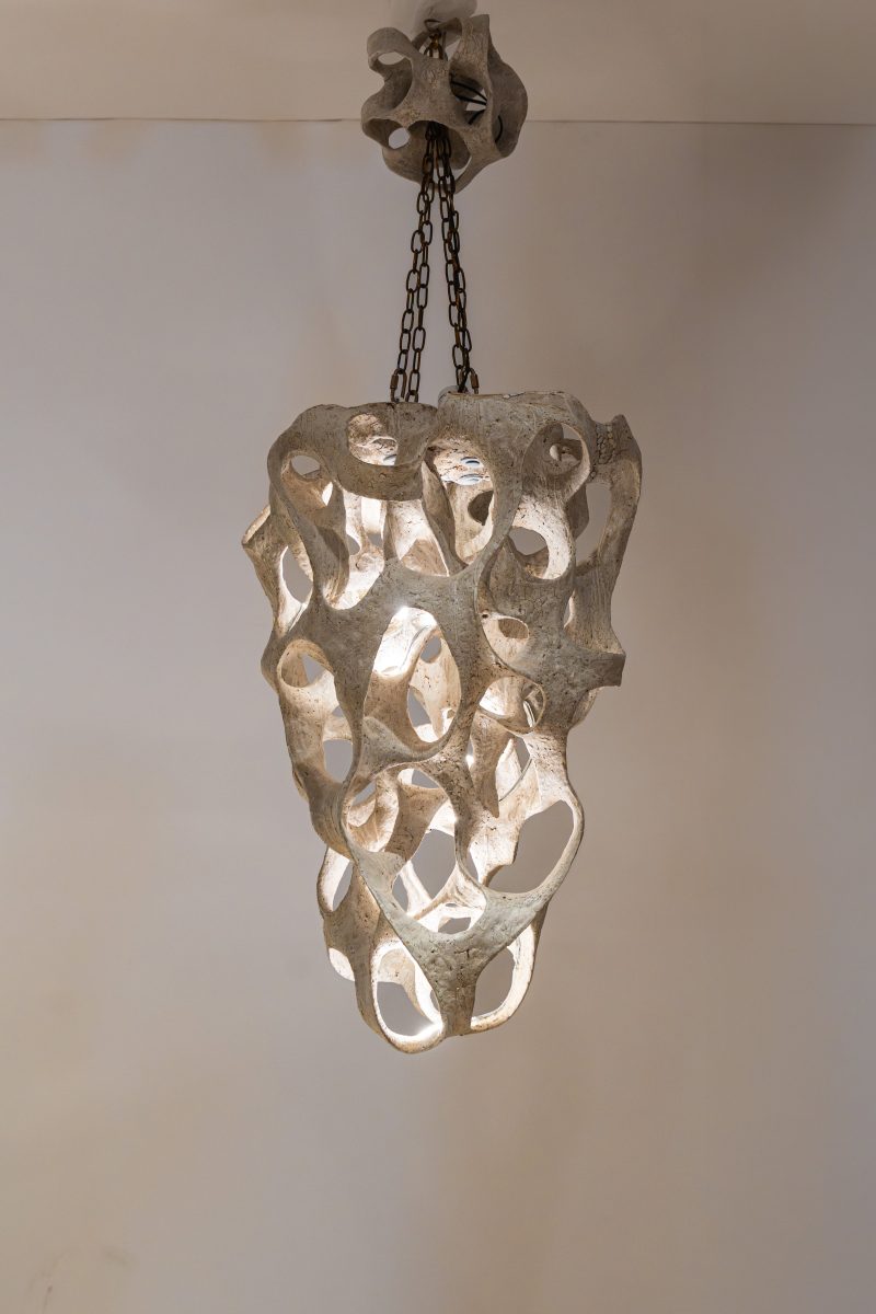 "Entrelacs" ceiling lights