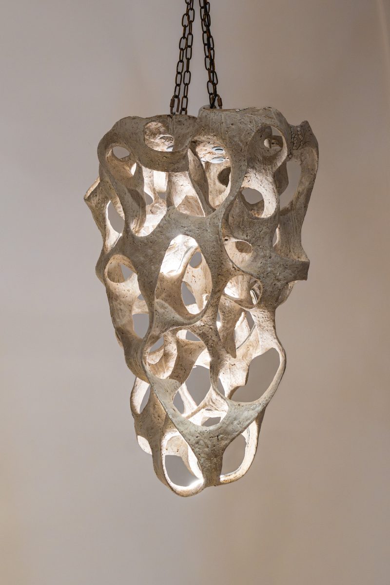 "Entrelacs" ceiling lights