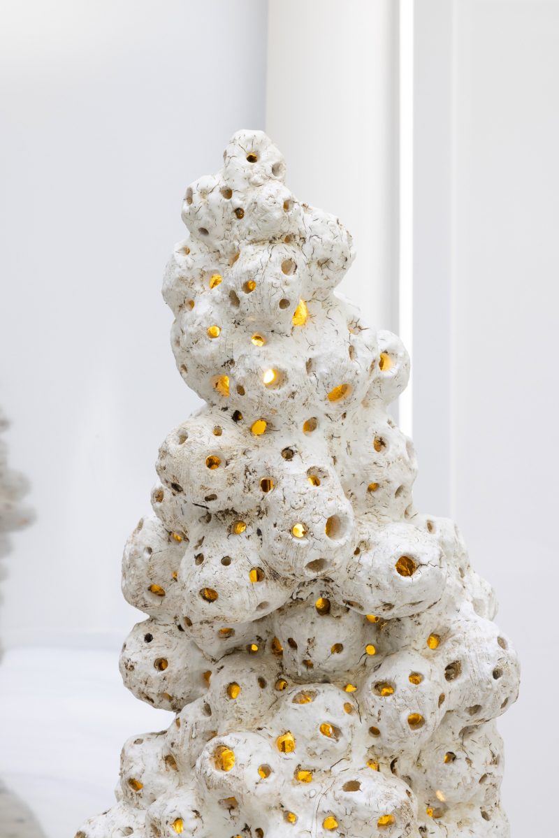 "Morilles" lamp totem