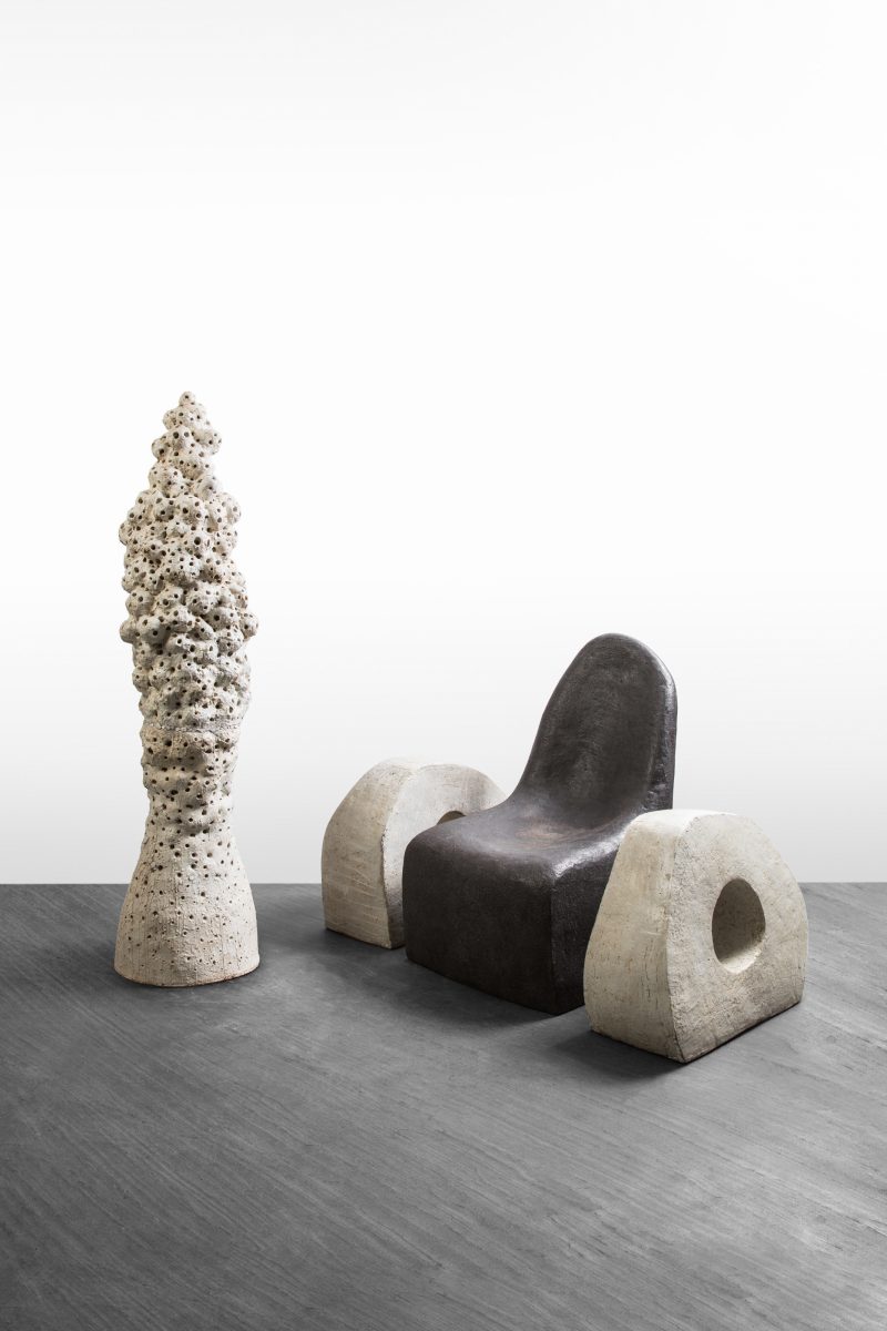 "Morilles" lamp totem