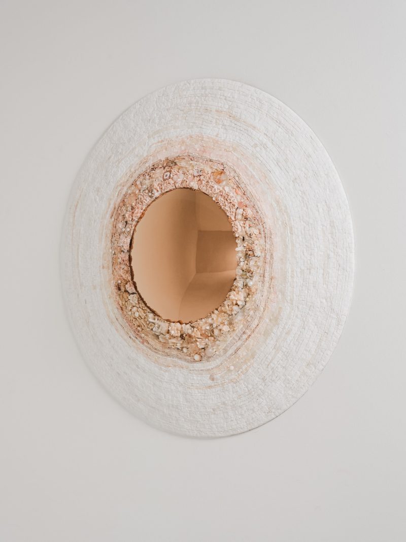 "Champagne" mirror