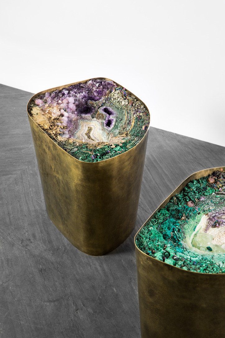 "Gem Forest" side tables