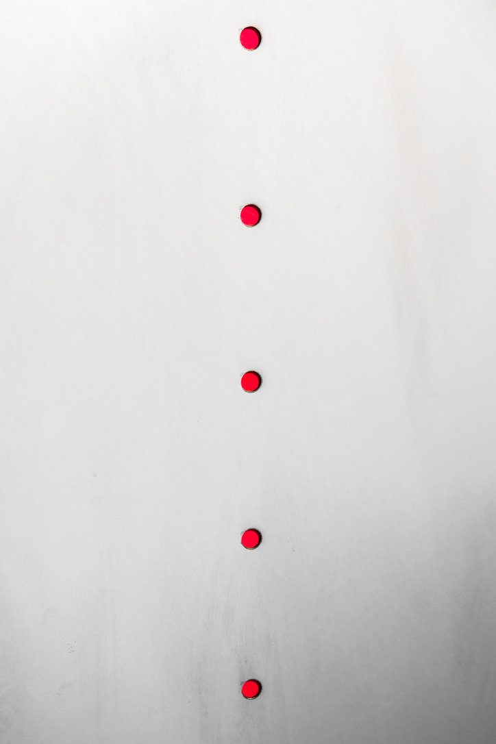 "Omaggio a Lucio Fontana" mirror