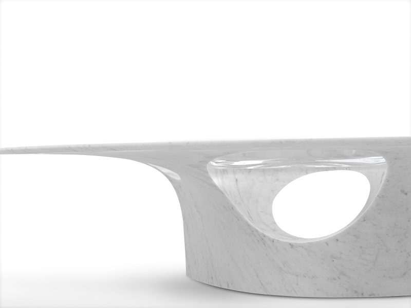 "Coral" coffee table