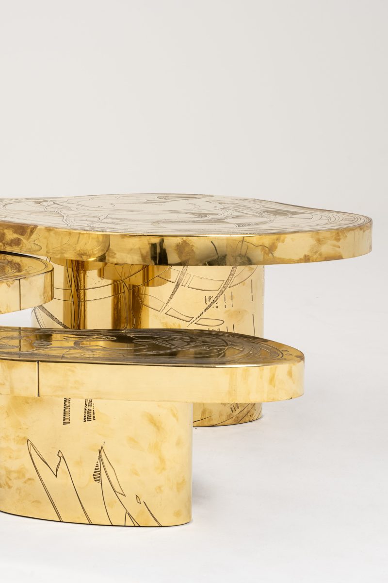 "Magic Cells" coffee tables