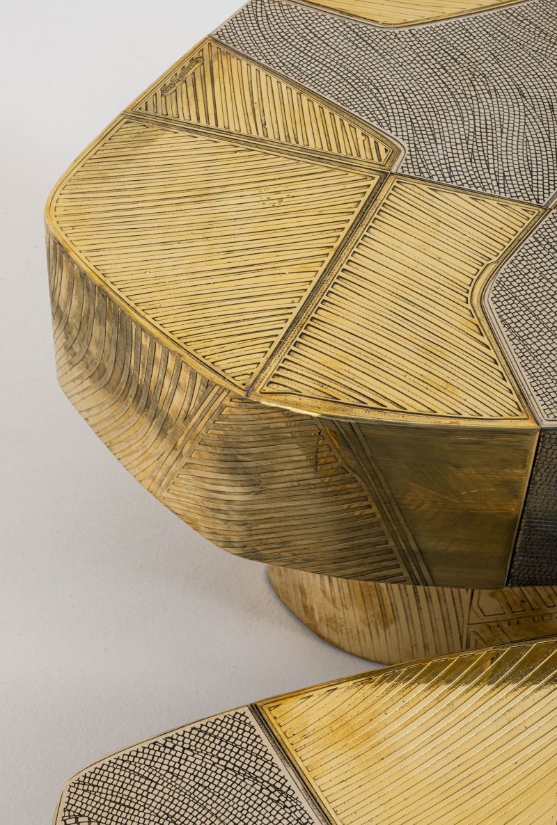 Three-Part coffee table