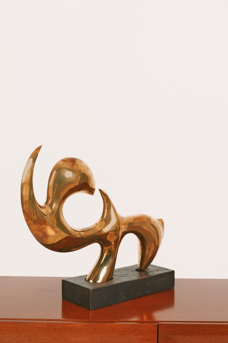 "Rhino" sculpture
