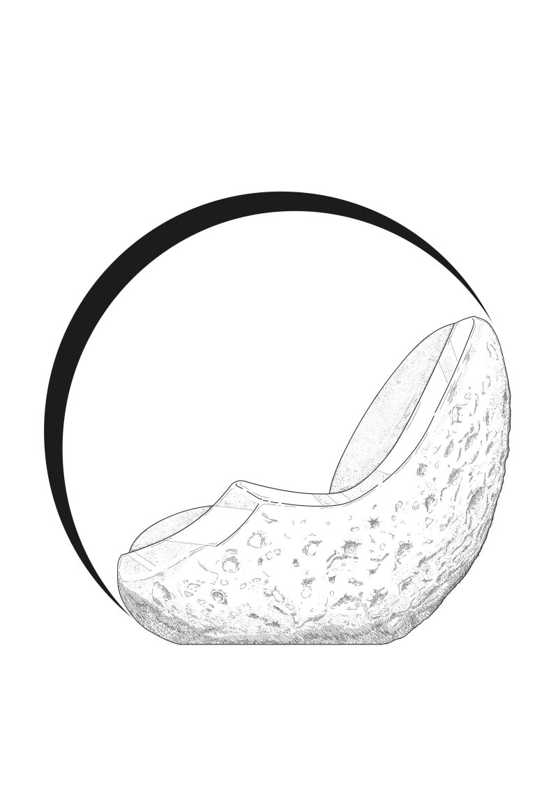 "Caresses nocturnes" chair