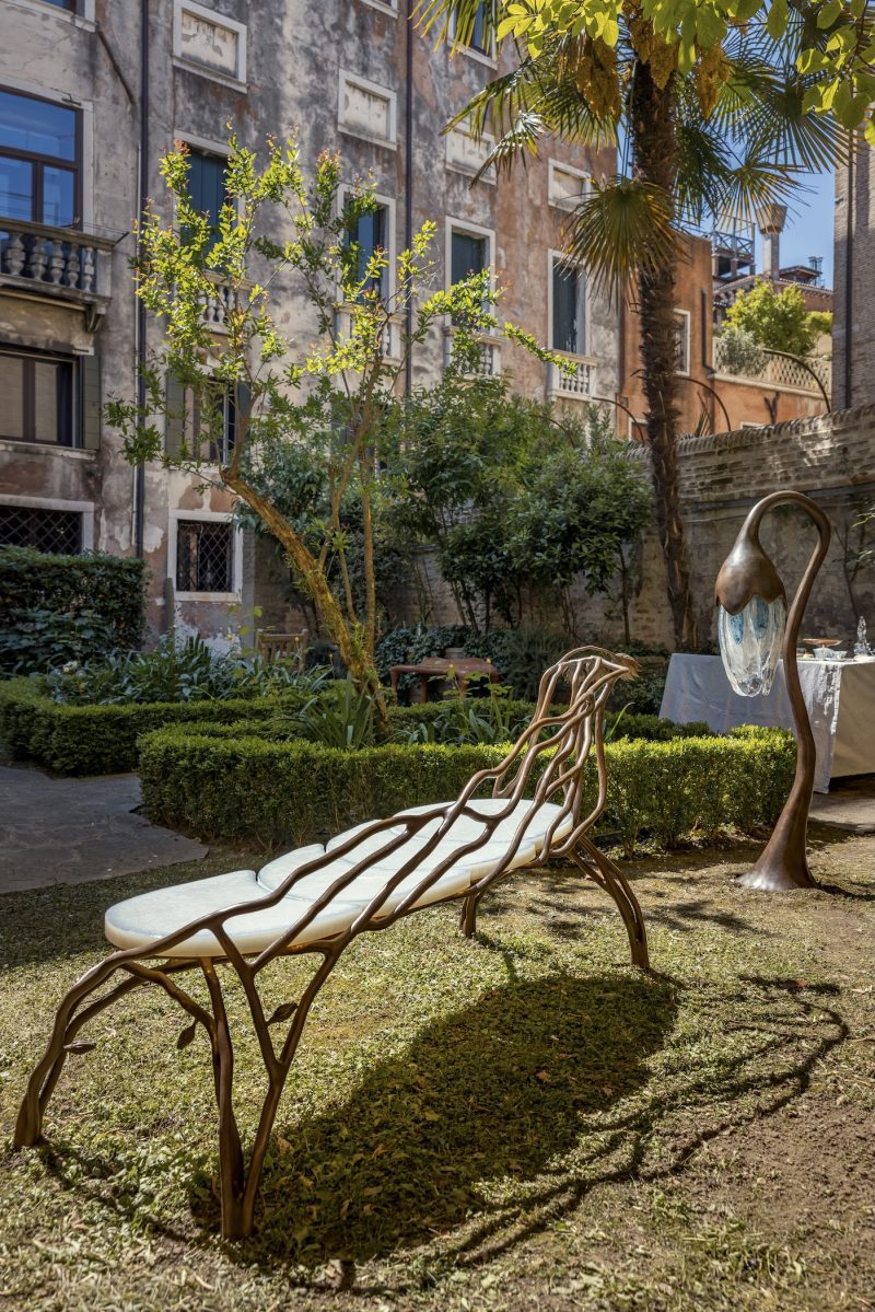 "Queen of the Night" bench