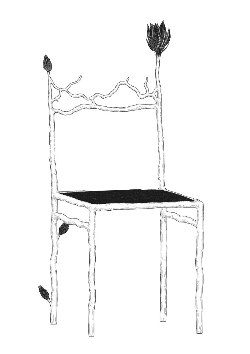 "Queen of the night" chair