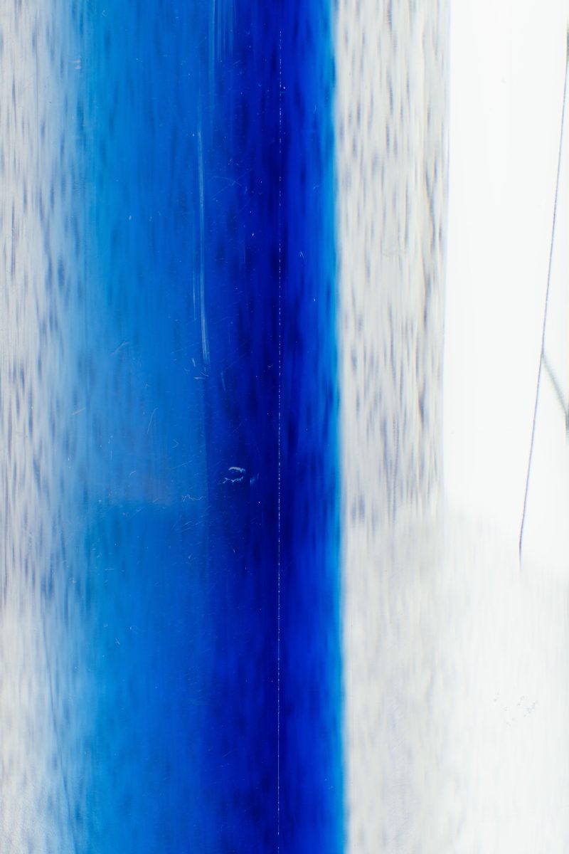 Pair of illuminated columns