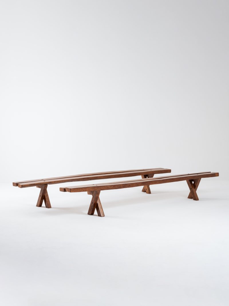 Pair of benches
