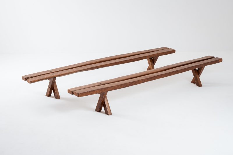 Pair of benches
