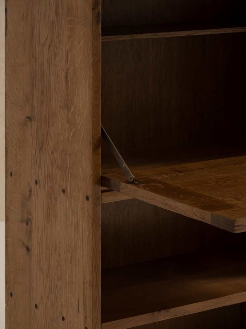 Pair of secretary cabinets