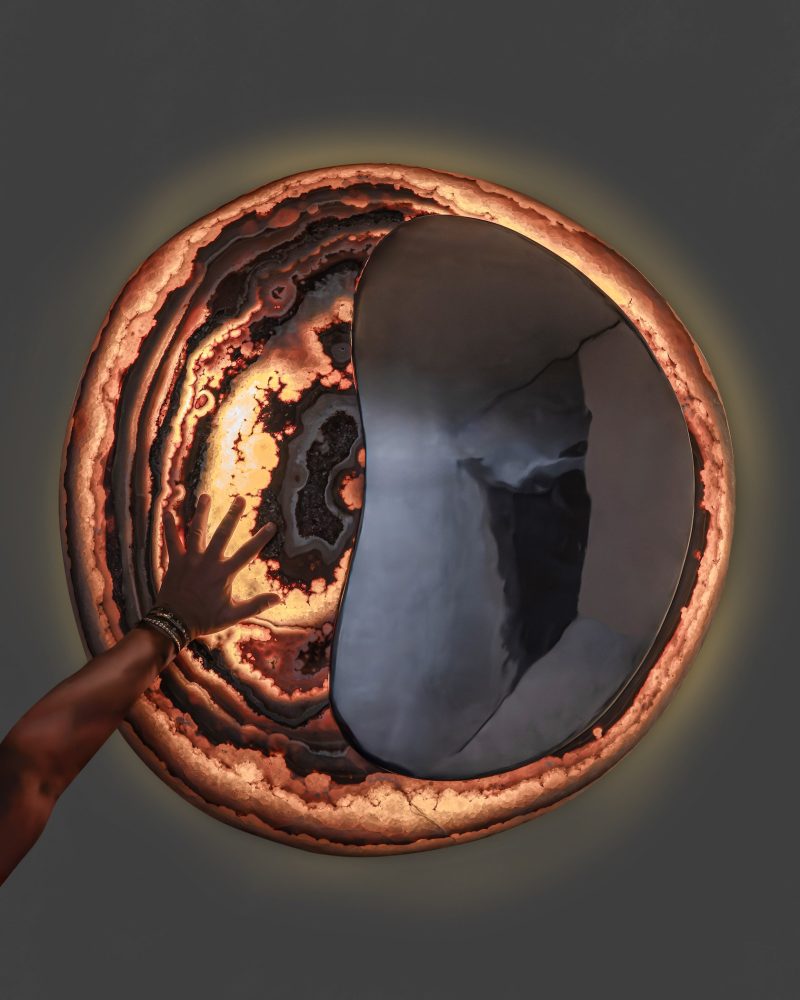 "Galatea Ankh" mirror