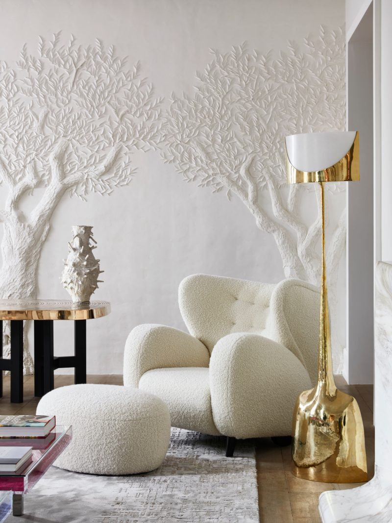 "Henri Samuel" standing lamp