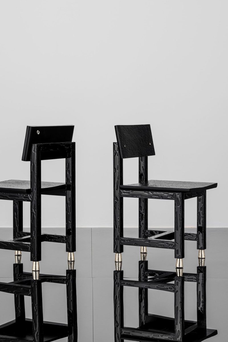 Sculpted chairs