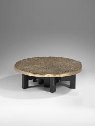 "Relief d'agate" coffee table