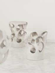 "Entrelacs" side tables