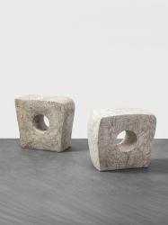 Pair of end tables
