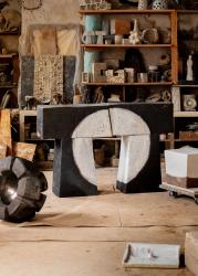 "Quarts de Lune" console