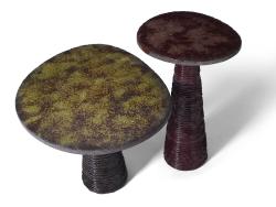 "Etnastone" side tables