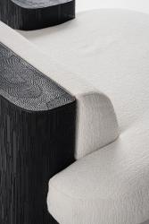 Sculptural armchair