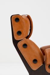 "Canada" armchairs with footrests